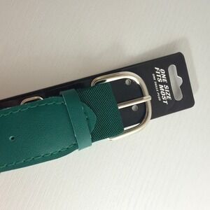 NEW Mens Rawlings Adjustable Elastic Baseball Softball Belt Green 18-36 Inch